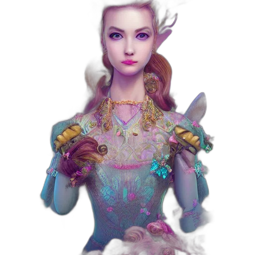 jewelry, staff, dress, fantasy art transparent PNG cut-out