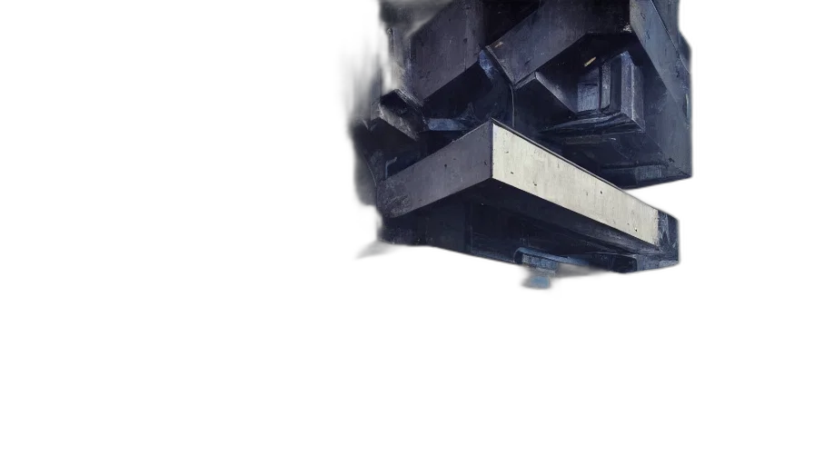 robot, building, weapon, shoes, concept art, 3d render, photorealistic, cyberpunk transparent PNG cut-out