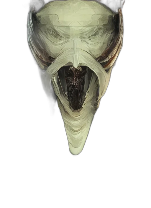 mask, face, creature, hair transparent PNG cut-out