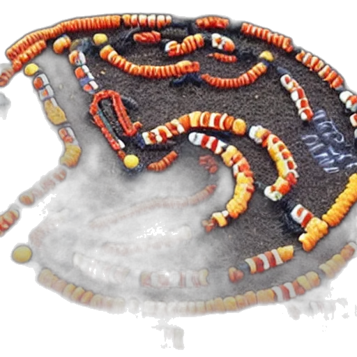jewelry, crown, concept art, 3d render, centipede, made, out, pope transparent PNG cut-out