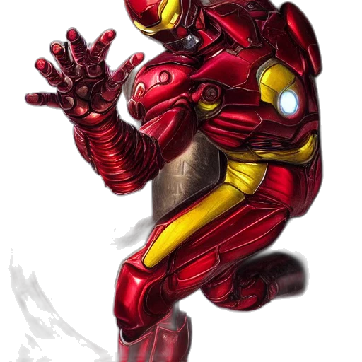 robot, concept art, comic book art, fantasy art transparent PNG cut-out