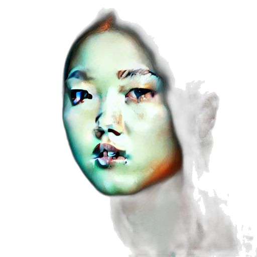 face, mask, creature, robot transparent PNG cut-out