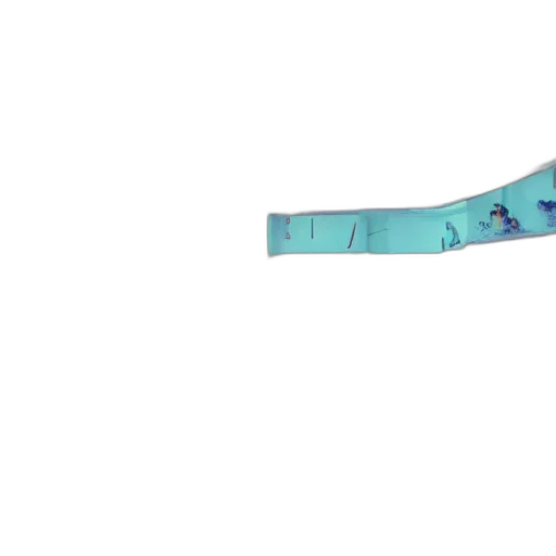 staff, umbrella, sword, weapon, 3d render, vaporwave, blue, pastel transparent PNG cut-out