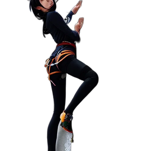 staff, jacket, concept art, 3d render transparent PNG cut-out