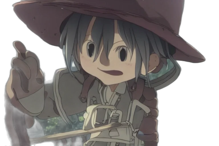 hat, staff, weapon, face transparent PNG cut-out