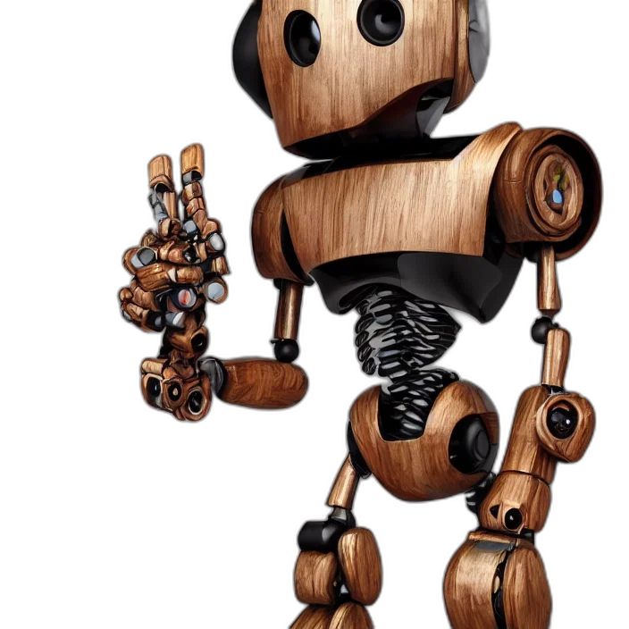 robot, concept art, 3d render, cartoon transparent PNG cut-out