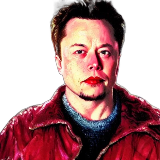 face, jacket, robot, comic book art transparent PNG cut-out