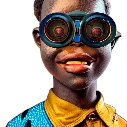 face, mask, robot, jewelry, photorealistic, 3d render, concept art, comic book art transparent PNG cut-out