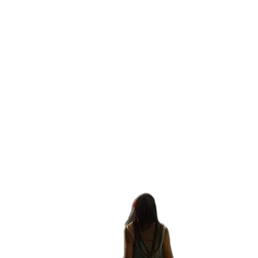 dress, staff, hair, jacket, 3d render, concept art, pixel art, photorealistic transparent PNG cut-out