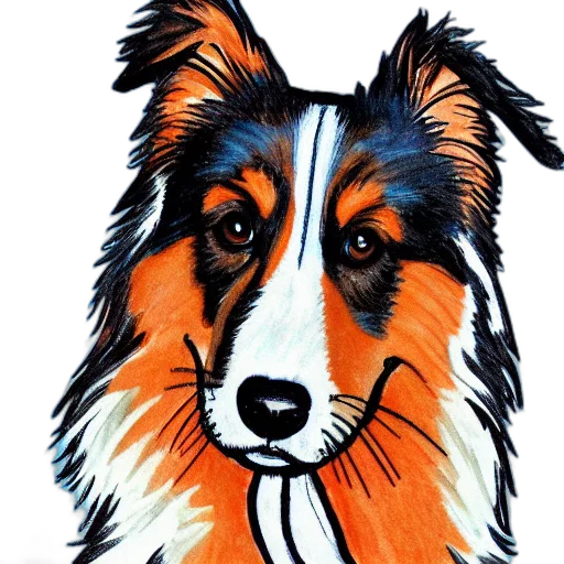 animal, staff, face, watercolor transparent PNG cut-out