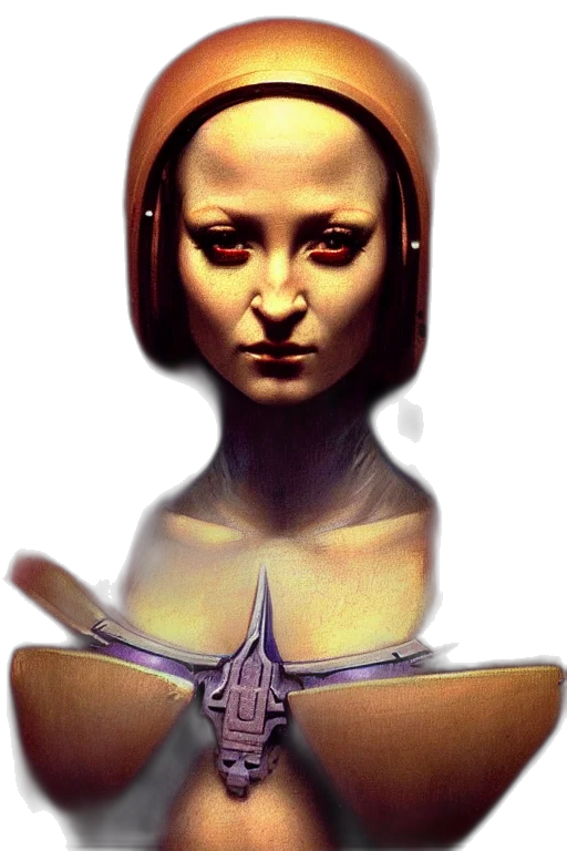 robot, staff, jewelry, crown transparent PNG cut-out