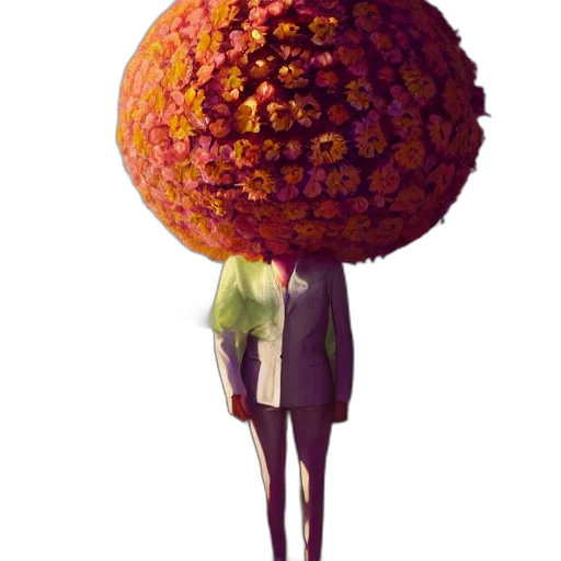 umbrella, flower, staff, food, concept art, 3d render, photorealistic, pixel art transparent PNG cut-out