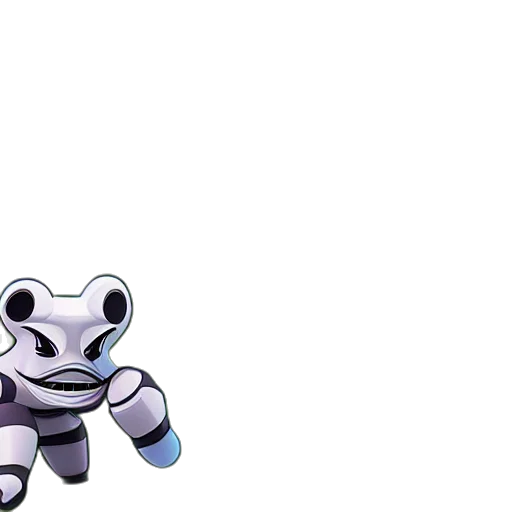 robot, creature, animal, pixel art transparent PNG cut-out