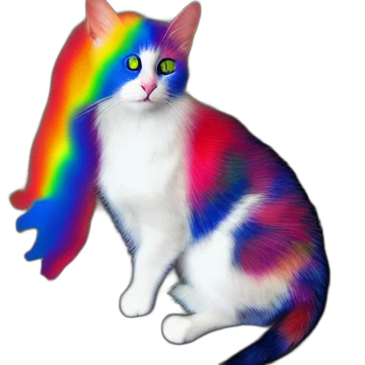 animal, staff, creature, dragon, vaporwave, pixel art, concept art, watercolor transparent PNG cut-out