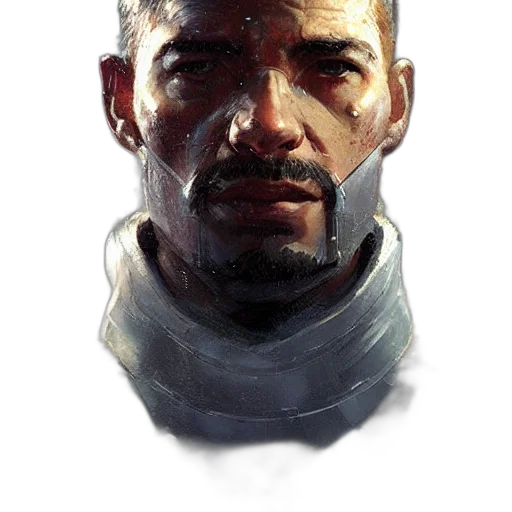 face, staff, mask, weapon transparent PNG cut-out