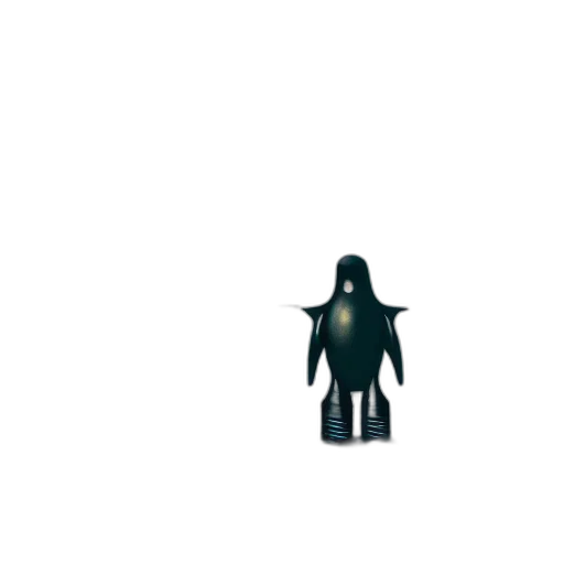 robot, creature, animal, staff transparent PNG cut-out