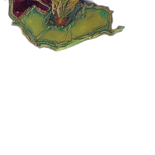 dragon, mask, crown, creature transparent PNG cut-out
