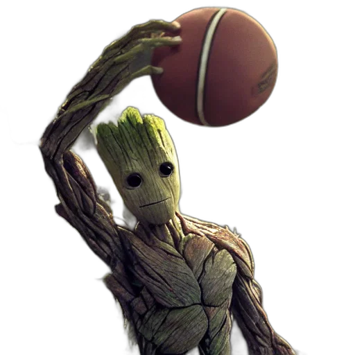 creature, tree, animal, concept art, fantasy art, comic book art, pixel art, groot transparent PNG cut-out