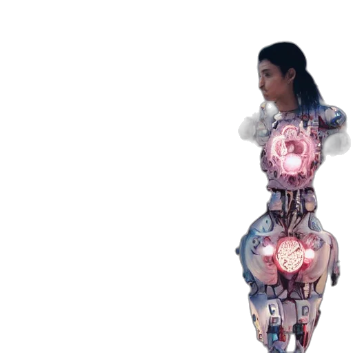 robot, dress, jacket, jewelry transparent PNG cut-out