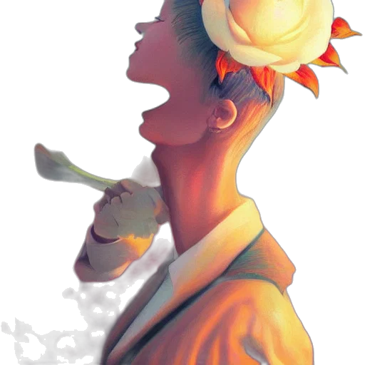 hat, mask, face, staff, photorealistic, concept art, watercolor, oil painting transparent PNG cut-out