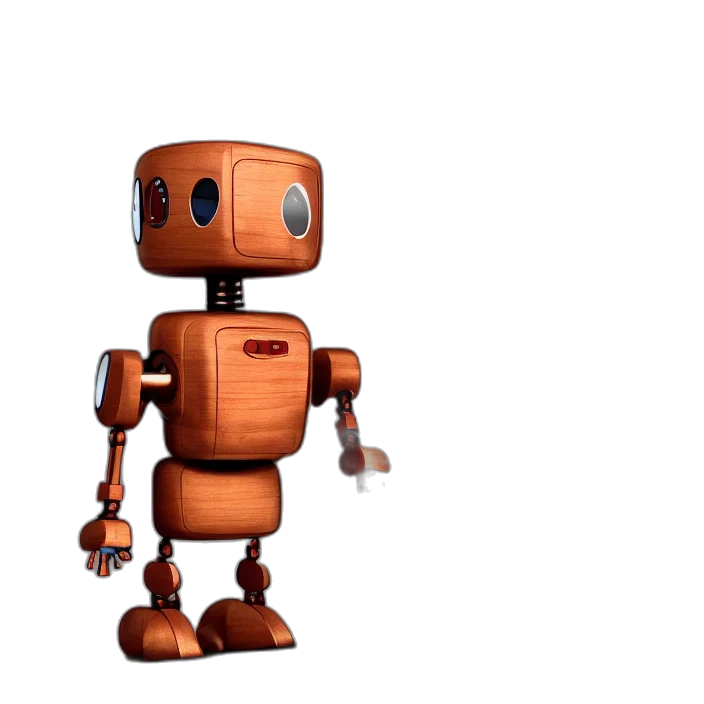 robot, animal, creature, 3d render transparent PNG cut-out