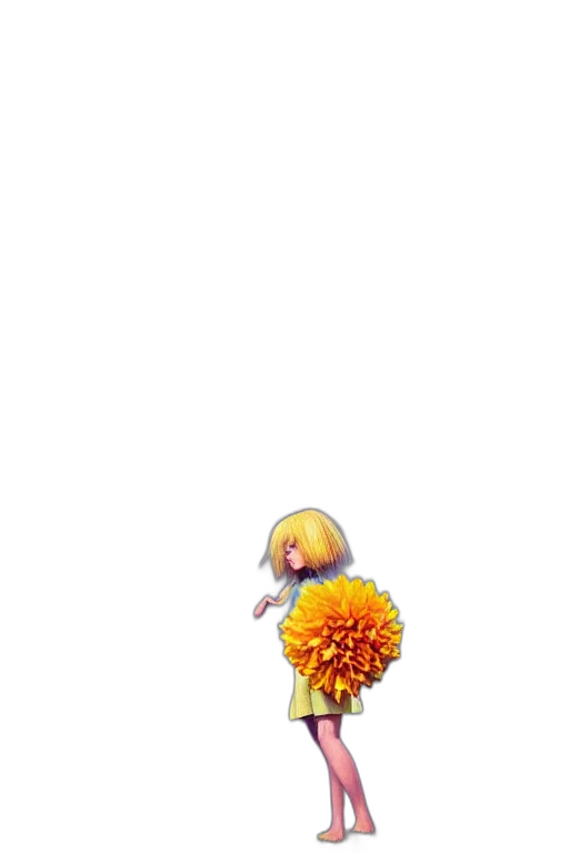flower, staff, weapon, crown, pixel art, concept art, 3d render, fantasy art transparent PNG cut-out