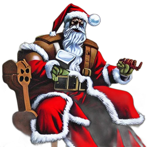 doom, cover, santa, jimmy, presler transparent PNG cut-out