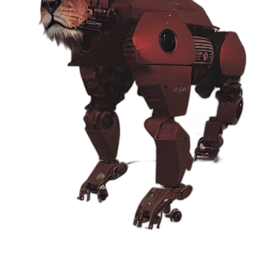 robot, creature, animal, weapon transparent PNG cut-out
