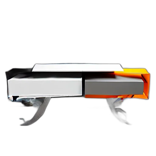 weapon, robot, sword, staff, 3d render, concept art, cyberpunk, photorealistic transparent PNG cut-out