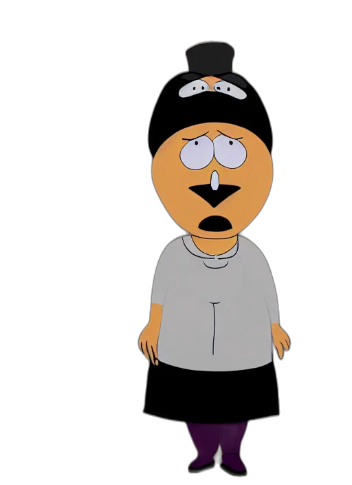 hat, staff, cartoon, concept art transparent PNG cut-out