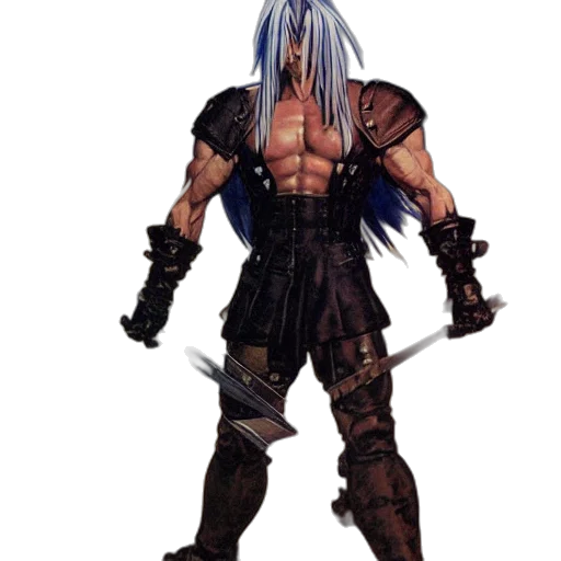 weapon, sword, hair, concept art transparent PNG cut-out