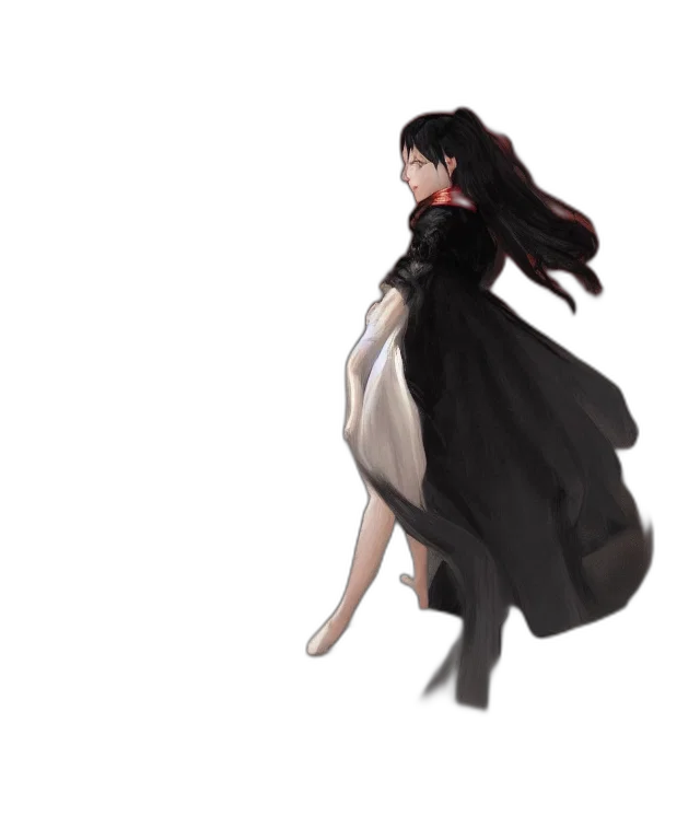 dress, creature, concept art, 3d render, pixel art, fantasy art, dark, red transparent PNG cut-out