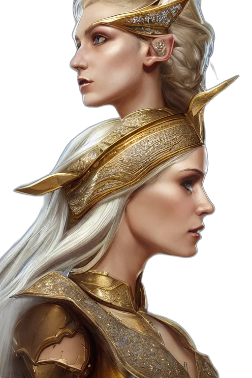 crown, dragon, face, fantasy art transparent PNG cut-out