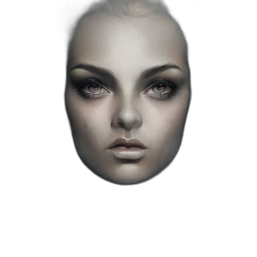 face, mask, crown, robot transparent PNG cut-out