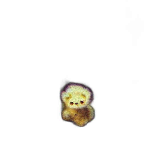creature, animal, food, staff, pixel art, 3d render, concept art, photorealistic transparent PNG cut-out