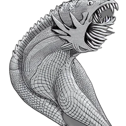 dragon, creature, animal, mask, concept art, 3d render, photorealistic, pencil sketch transparent PNG cut-out
