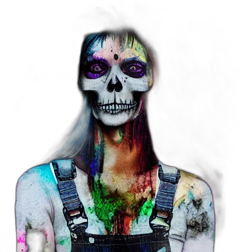 mask, face, robot, photorealistic, watercolor, concept art, fantasy art, dark transparent PNG cut-out