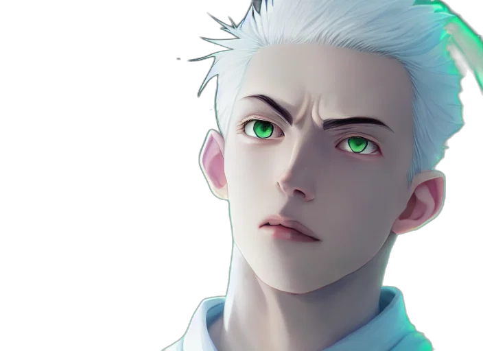 face, staff, robot, creature transparent PNG cut-out