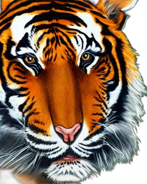 animal, face, mask, creature, photorealistic, watercolor, oil painting, concept art transparent PNG cut-out