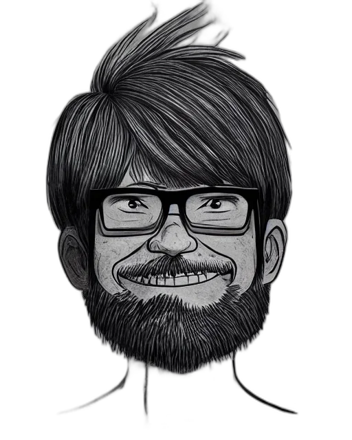 face, staff, mask, hair transparent PNG cut-out