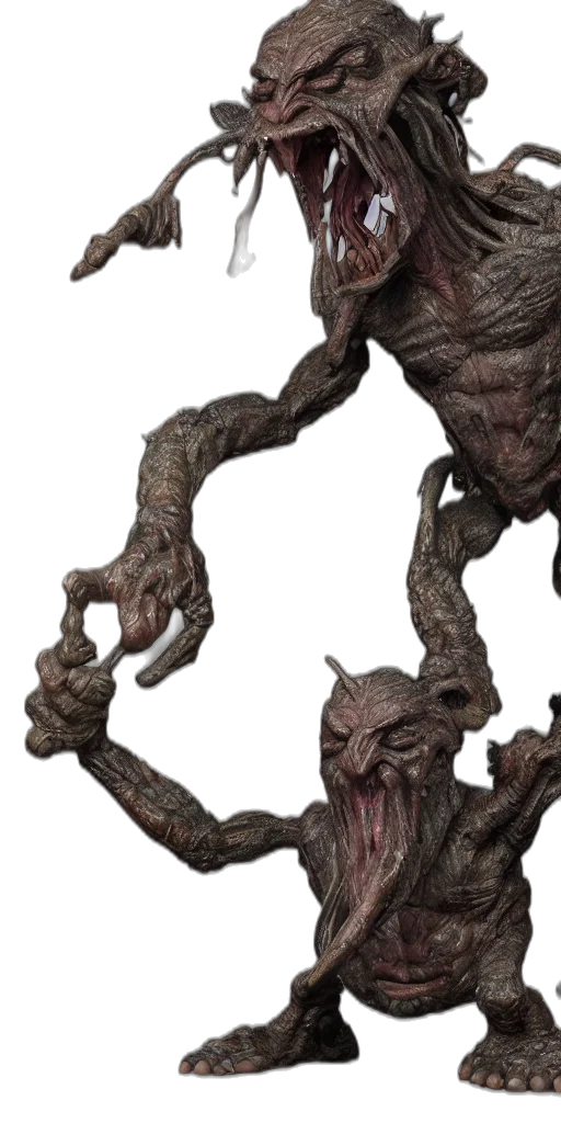 creature, mask, face, concept art transparent PNG cut-out