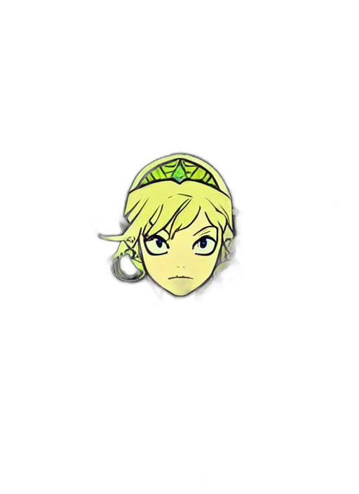 jewelry, staff, pixel art, anime, cartoon, 3d render, green, great transparent PNG cut-out