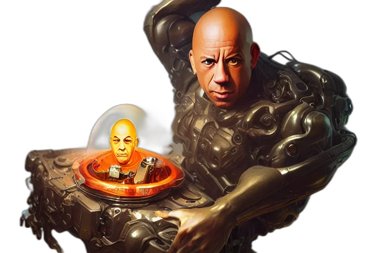mask, face, creature, robot transparent PNG cut-out
