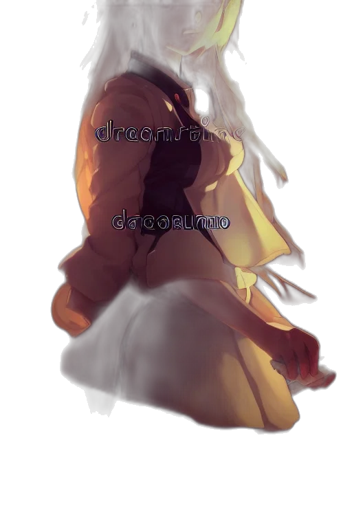 dress, creature, hair, dragon transparent PNG cut-out