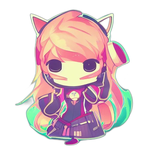 staff, robot, mask, weapon, anime, pixel art, fantasy art, cyberpunk transparent PNG cut-out