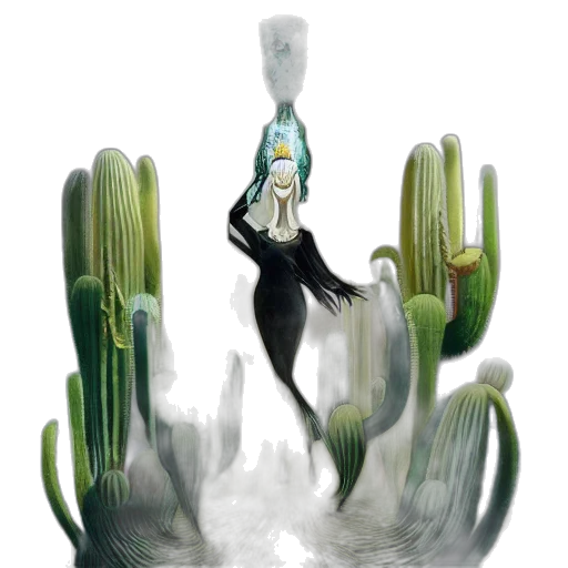 creature, staff, robot, bottle transparent PNG cut-out