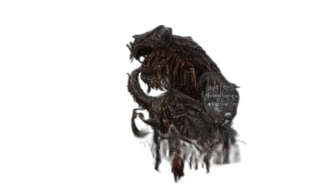 creature, dragon, hair, animal transparent PNG cut-out