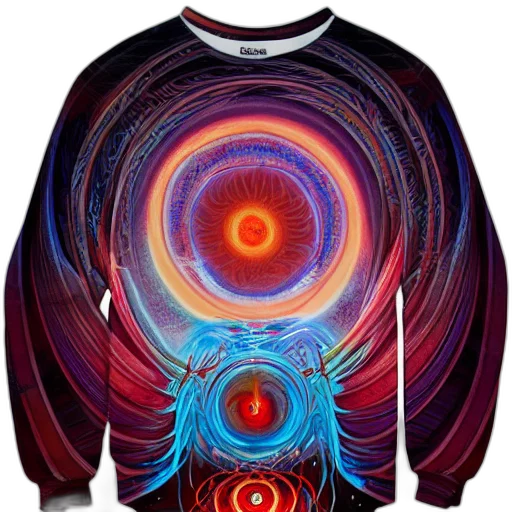 jacket, outer space, shaman, chakra transparent PNG cut-out