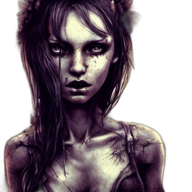 face, mask, creature, fantasy art, concept art, photorealistic, comic book art, dark transparent PNG cut-out