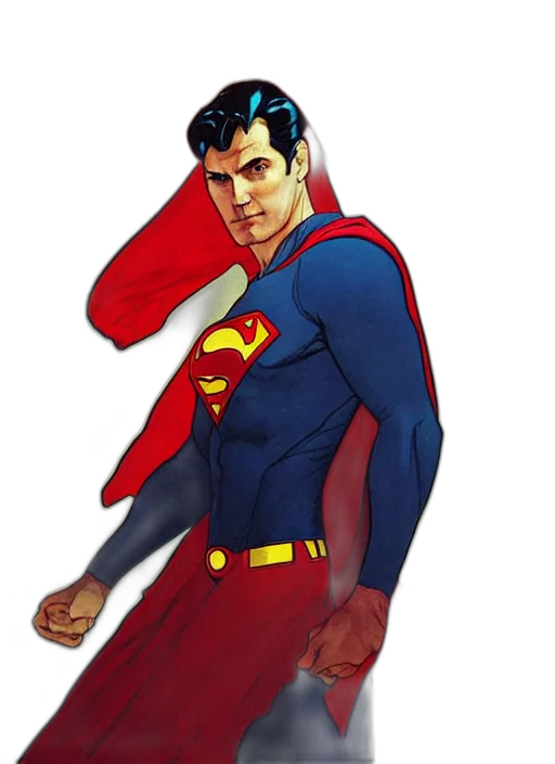 comic book art, concept art, cartoon, photorealistic transparent PNG cut-out